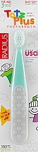 Fragrances, Perfumes, Cosmetics Kids Toothbrush, mint-grey - Radius Tots Plus Toothbrush