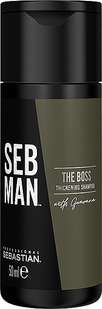 Volume Shampoo for Thin Hair - Sebastian Professional Seb Man The Boss Thickening Shampoo — photo N2