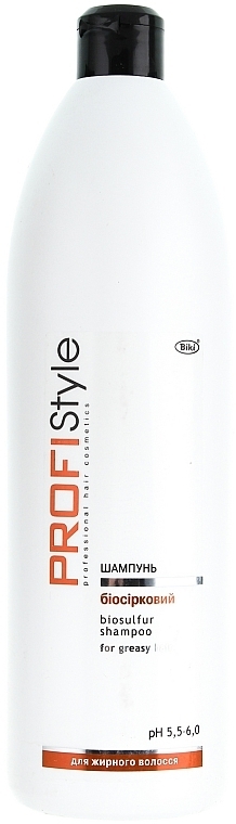 Biosulfur Shampoo for Oily Hair - Profi style — photo N5