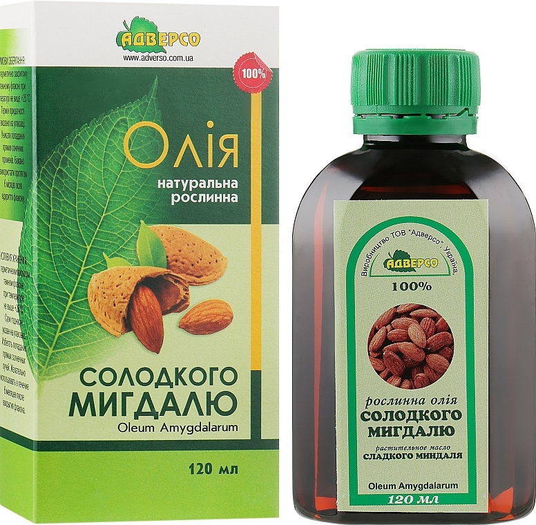 Natural Sweet Almond Oil - Adverso — photo N7