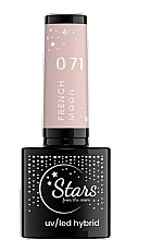 Fragrances, Perfumes, Cosmetics Hybrid Nail Polish - Stars from The Stars French Moon UV/LED Hybrid