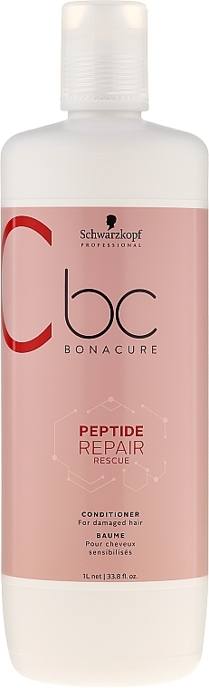 Conditioner - Schwarzkopf Professional BC Bonacure Peptide Repair Rescue Conditioner — photo N3