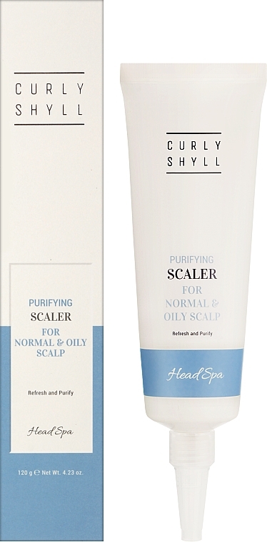 Purifying Scrub for Oily Scalp - Curly Shyll Purifuing Scaler for Normal and Oily Scalps — photo N2