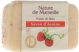 Fragrances, Perfumes, Cosmetics Oatmeal Soap with Strawberry Scent - Nature de Marseille Soap