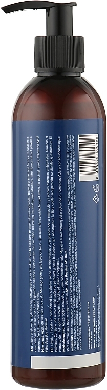 Shampoo with Honey Extract, Panthenol & Hyaluronic Acid - KV-1 Fiber Prestige Moisture Shampoo — photo N2