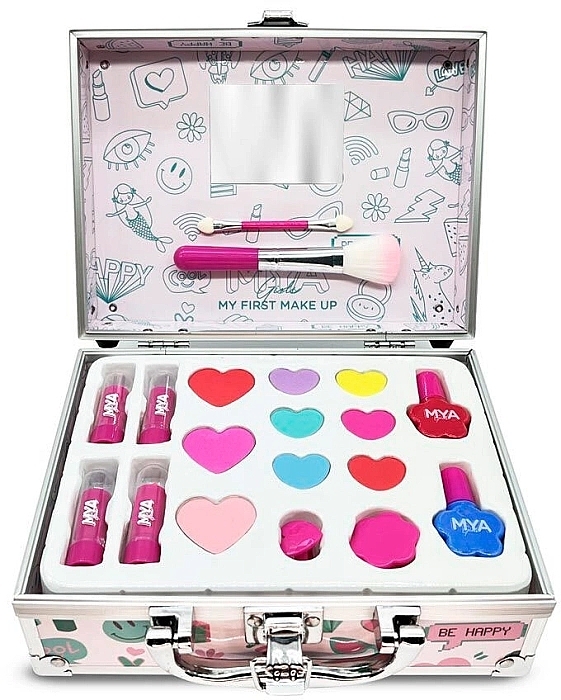 Children's Makeup Set - MYA Cosmetic Girls My First Make Up Be Happy — photo N1