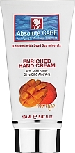 Fragrances, Perfumes, Cosmetics Hand Cream "Mango" - Saito Spa Hand Cream