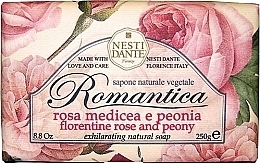 Soap "Florentine Rose and Peony" - Nesti Dante Romantica Soap — photo N1