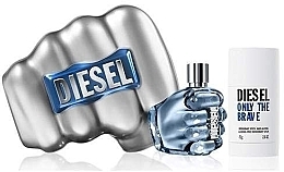 Fragrances, Perfumes, Cosmetics Diesel Only The Brave - Set (edt/125ml + deo/75ml)