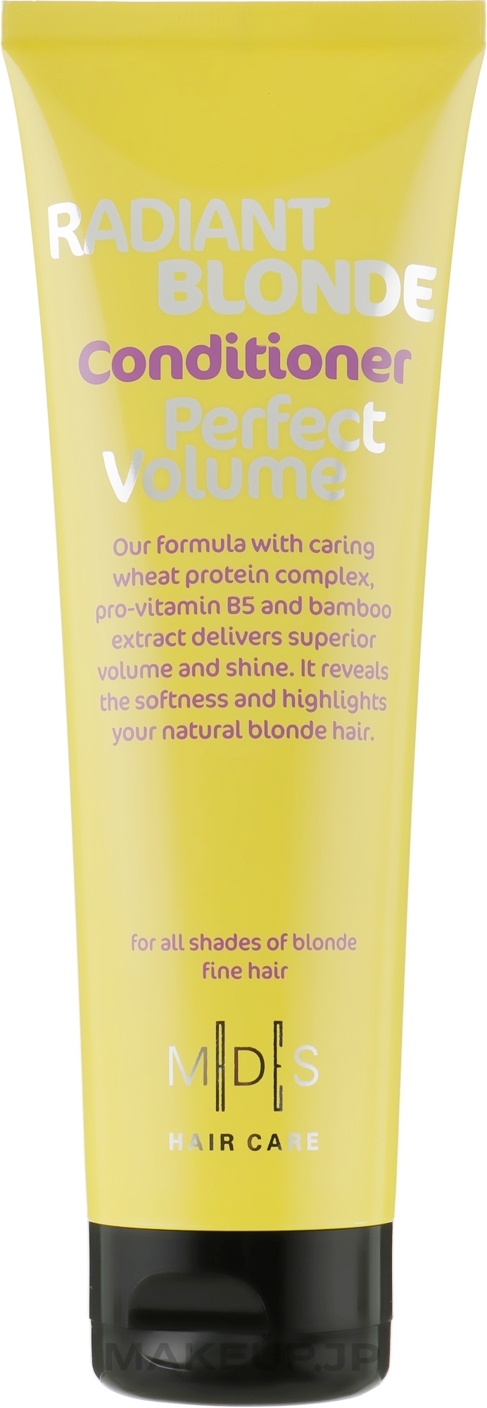 Radiant Blonde Perfect Volume Conditioner - Mades Cosmetics Radiant Blonde Perfect Volume Conditioner — photo 250 ml