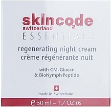 Fragrances, Perfumes, Cosmetics Replenishing Night Cream - Skincode Essentials Regenerating Night Cream