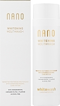 Fragrances, Perfumes, Cosmetics Whitening Mouthwash - WhiteWash Laboratories Nano Whitening Mouthwash Sensitive With Advanced Enamel Care System Alcohol Free