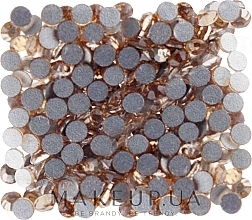 Decorative Nail Crystals 'Crystal Golden Shadow', size SS 04, 200 pcs. - Kodi Professional — photo N1