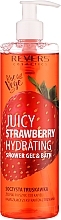 Fragrances, Perfumes, Cosmetics Moisturizing Shower & Bath Gel 'Juicy Strawberry' - Revers Juicy Strawberry Hydrating Shower Gel & Bath