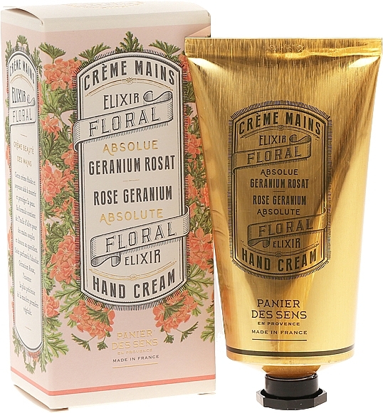 Rose & Geranium Hand Cream - Panier Des Sens Hand Cream Absolute Rose Geranium — photo N1