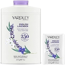 Yardley English Lavender - Set (talc/200g + soap/100g) — photo N2