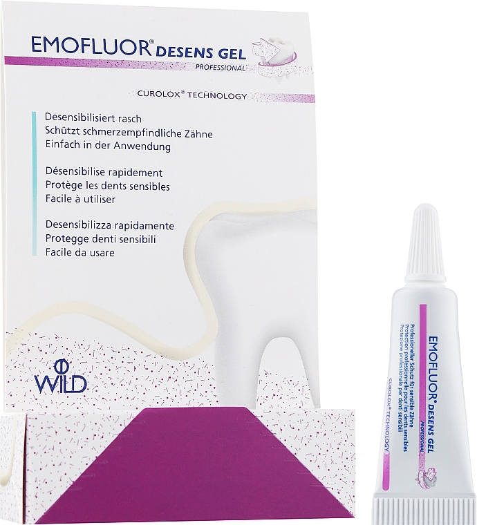 Teeth Gel - Dr. Wild Emofluor Desens Gel Professional — photo N2