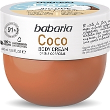 Fragrances, Perfumes, Cosmetics Coconut Body Cream - Babaria Coco Body Cream