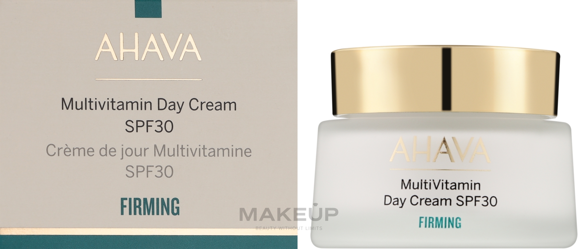 Firming Day Cream - Ahava Multivitamin Day Cream SPF30 Firming — photo 50 ml