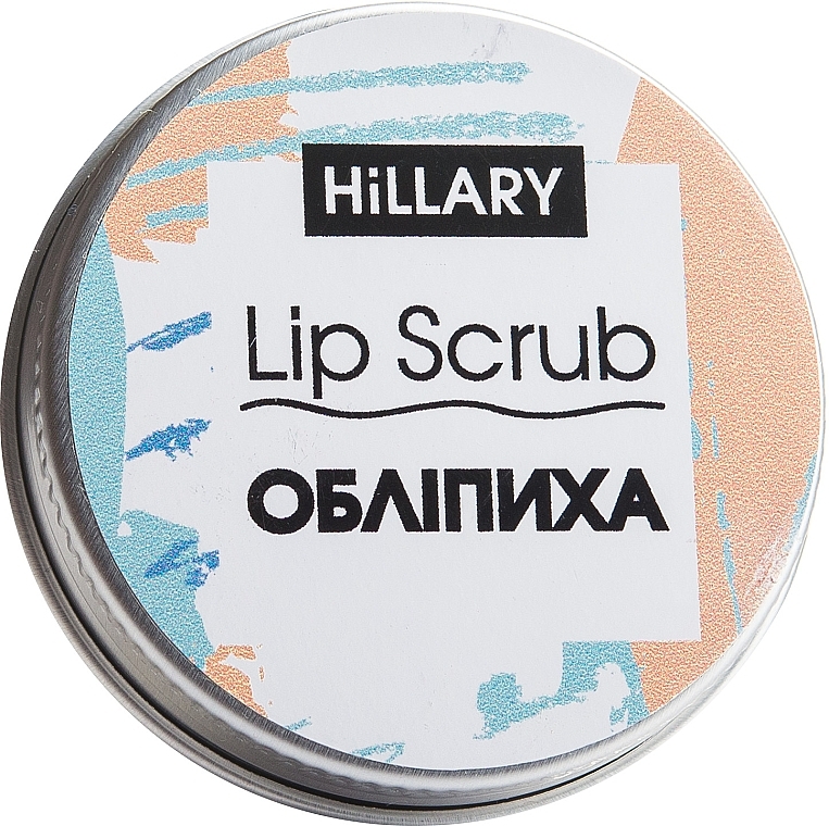 Sugar Lip Scrub "Sea Buckthorn" - Hillary Lip Scrub — photo N1