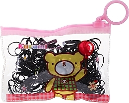 Fragrances, Perfumes, Cosmetics Silicone Hair Ties, black, teddy bear 2 - Donegal