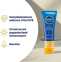 Lightweight High-Protection Face Sunscreen SPF30 - NIVEA Sun UV Face Sunscreen SPF30 — photo N3
