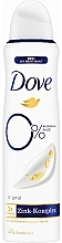 デオドラント「Original」 - Dove Deodorant Original 0% Spray — photo N1