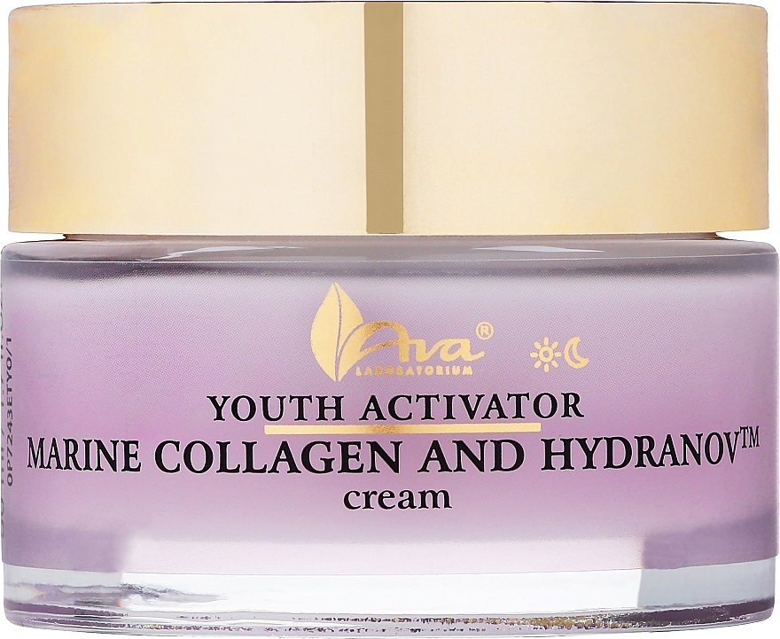 Anti-Wrinkle Cream - Ava Youth Activator Collagen + Hydranov Cream — photo N1