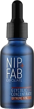 Night Face Concentrate with Glycolic Acid - NIP + FAB Glycolic Fix Extreme Booster 10% — photo N1