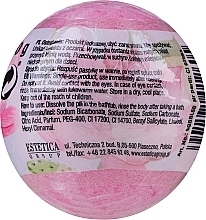 Bath Bomb with Lotus Scent, pink - Belle Nature — photo N2