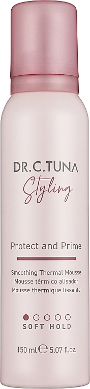 Thermal Protective Hair Styling Mousse - Farmasi Dr.C.Tuna Styling Protect and Prime — photo N1