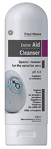 Intimate Cleanser - Frezyderm Intim Aid Cleanser pH 5.0 — photo N1