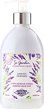 Fragrances, Perfumes, Cosmetics Liquid Soap "Lavender" - Institut Karite So Garden Collection Privee Lavender Marseille Liquid Soap