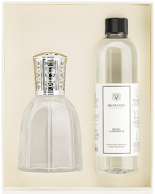 Set - Dr. Vranjes Lamparfum Transparent (aroma/lamp/1pcs + refill/500ml) — photo N2