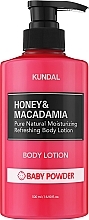 Fragrances, Perfumes, Cosmetics Body Lotion - Kundal Honey & Macadamia Body Lotion Baby Powder