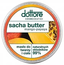 Fragrances, Perfumes, Cosmetics Mango & Papaya Face & Body Butter - Dottore Sacha Butter Mango-Papaya