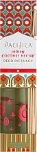 Pacifica Indian Coconut Nectar Reed Diffuser - Reed Diffuser — photo N1