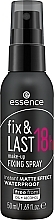 Fragrances, Perfumes, Cosmetics Fixing Spray - Essence Fix & Last 18h Make-up Fixing Spray