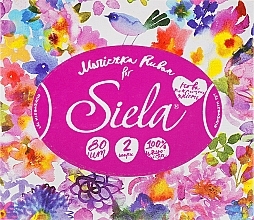 Fragrances, Perfumes, Cosmetics Cosmetic Tissues "Flower", 80 pcs - Siela Cosmetic