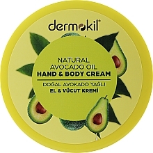 Hand & Body Cream with Avocado Extract - Dermokil Hand & Body Cream Avocado Extract — photo N1