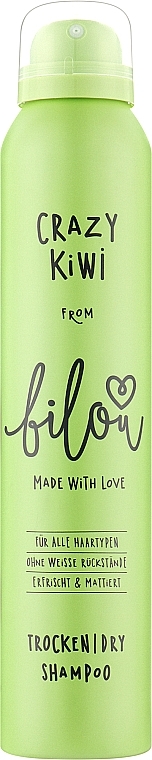 Fruit & Sweet Kiwi Dry Shampoo - Bilou Crazy Kiwi	 — photo N1