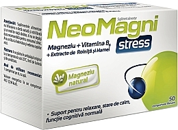Dietary Supplement Tablets - Aflofarm NeoMag Stres — photo N1
