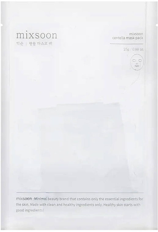 Centella Sheet Mask for Irritated Skin - Mixsoon Centella Mask Pack — photo N1