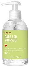 Fragrances, Perfumes, Cosmetics Lime Antibacterial Hand Gel - Pupa Care Yourself Hand Wash Gel Lime