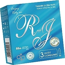 Gentle Ultra Soft Condoms, 3 pcs - R&J Tender Ultra Soft — photo N1