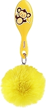 Fragrances, Perfumes, Cosmetics Hair Brush "Pom-Pom", monkey - Martinelia