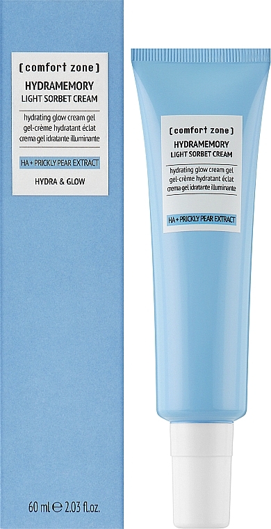 Hydration & Radiance Face Cream - Comfort Zone Hydramemory Light Sorbet — photo N2
