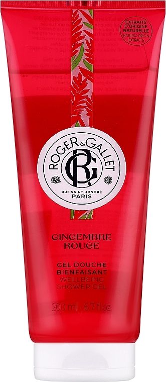 Roger&Gallet Gingembre Rouge Wellbeing Shower Gel - Shower Gel — photo N1