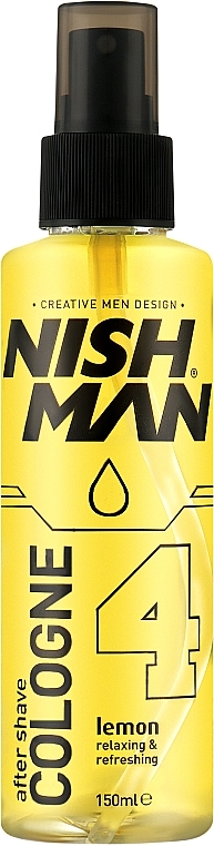 After Shave Cologne - Nishman Lemon Cologne No.4 — photo N1