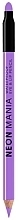 Eye and Lip Pencil - Dermacol Neon Mania Waterproof Eye & Lip Pencil — photo N3